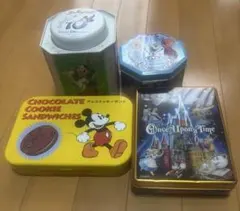 ディズニー　空き缶　4缶　まとめ売り