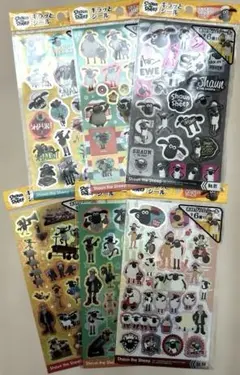 ひつじのショーン　キラッとシール