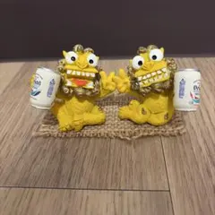 オリオンビール シーサー 置物 2体セット