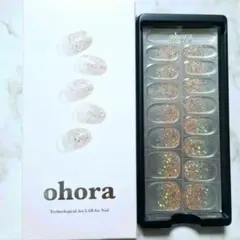 ★ohora★N Sparkle Glam★オホーラネイルシール15枚②　ラメ