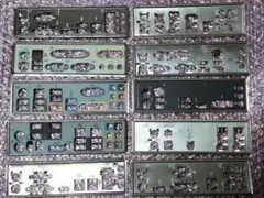 各社マザー用 I/Oパネル バックパネル 10枚 対応機種不明③
