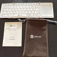 iClever キーボード 折り畳み Bluetooth IC-BK08ピンクのサムネイル