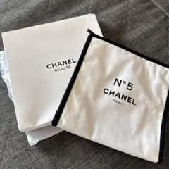 CHANEL N°5 ポーチ ホワイト