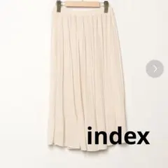 未使用　index インデックス　プリーツ　ロングスカートのサムネイル