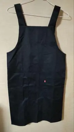新品 EDWIN エプロン ブラック 丈　97cmのサムネイル