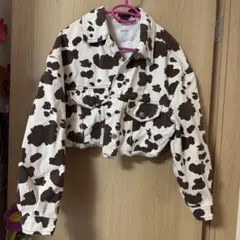 Bershka 牛柄ジャケット♡