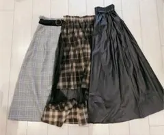 ロングスカート3点セットのサムネイル
