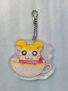 マフラーちゃん　2019年ハム太郎カフェ　アクリルキーホルダー　在庫複数