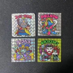 旧ビックリマン　前半弾ヘッド　4枚　スーパーゼウスなど