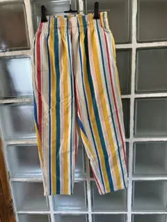 MARKY'S BIG FIELD ストライプ ロングパンツ 130