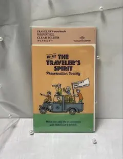 【新品未使用】トラベラーズノートクリアホルダー2026 パスポートサイズ