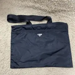 プラダPRADA 肩掛けトートバッグ 黒 ヴィンテージ