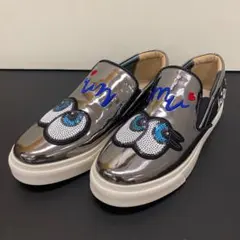 新品 メタリックカラー スパンコール ポップ シューズ 23.5cm
