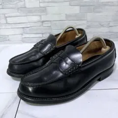 REGAL リーガル コインローファー 革靴 本革 ブラック 黒 24.0