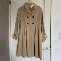 MAJESTIC LEGON トレンチライクワンピース ベージュ Mのサムネイル
