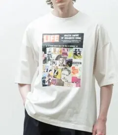 SLICK クリック LIFE ライフ コラボ 雑誌 Tシャツ ビッグ ワイドのサムネイル