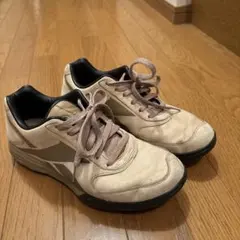 Reebok ホワイト/グレー スニーカー 美品 トレーニング用