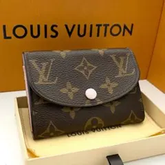 美品　ルイヴィトン　モノグラム　ロザリ　ローズバレリーヌ　ミニ財布　コインケース