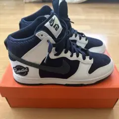 Nike バスケットボール スニーカー ネイビー/ホワイト