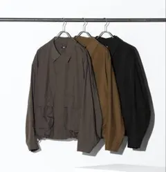 ユニクロ C コットンショートブルゾン