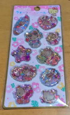 ウォーターインシール 　ハローキティ　日焼け　サンリオ　カミオジャパン