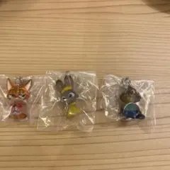 ズートピア　目じるしアクセサリー3個セット