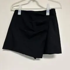 美品✨️ZAPA ブラック ショートパンツ 【XS】海外古着 シンプル おしゃれ
