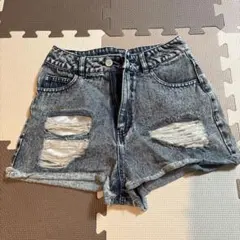 デニムショートパンツ