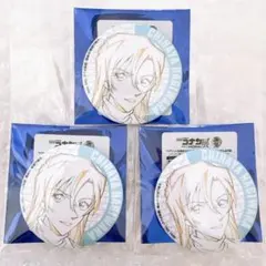 【新品未使用】萩原研二 缶バッジ コナン展 アニコナ展 セット 名探偵コナン 原画缶バッジ コナン展 30周年 萩原研二 3点セット