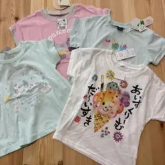 新品　女の子半袖Tシャツ4枚セット　90㎝ 半袖Tシャツ
