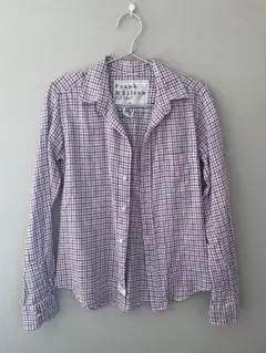Frank & Eileen チェック柄長袖シャツ XXS