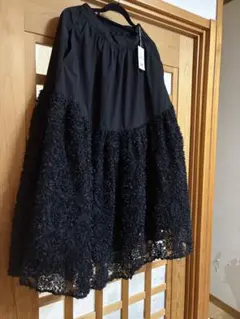 定価22000円新品❤︎AKTE ❤︎ブラックフレアスカート