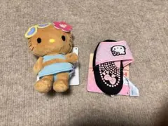 y*u様 ハローキティ マスコット XOXOギャル vol.2 サンダルセット