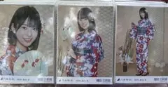 増田三莉音 乃木坂46 生写真 真夏の全国ツアー 浴衣 2025 コンプ 3種