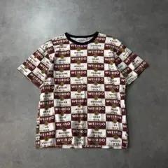 GQ3654◇WEIRDO : WRD CANS - CREW NECK