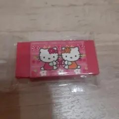 平成レトロ　当時物　レア　平成女児　サンリオ　お花ハローキティ 消しゴム
