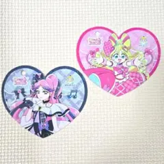 ビアードパパ　キミとアイドルプリキュア　コースター　キュアアイドル　キュアキッス