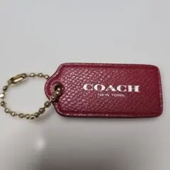 COACH　チャーム　レッド