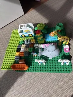 LEGO デュプロ 動物 乗り物 基板 まとめ売り