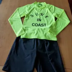 水着　男の子　男児　150cm　ハーフパンツ　ラッシュガード