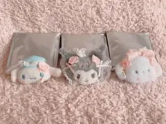 シークレット　ヘアクリップ サンリオ　ホワイトフリル