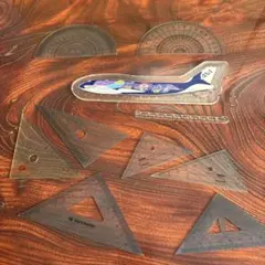 三角定規、ぶんどき、定規おまとめセット