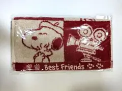 スヌーピー 　ジャガードハンドタオル　2枚セット