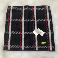 新品 タグ付き Golden Bear タオルハンカチ チェック ハンドタオルのサムネイル