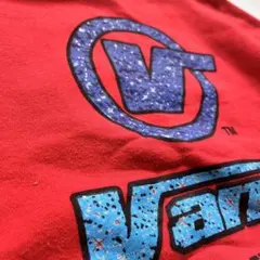 VANS 90's スウェット　赤 プリント　USA