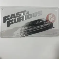 Fast & Furious プレート ワイルドスピード