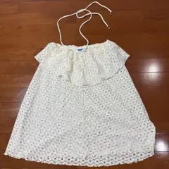 新品未使用品　水着用　レースガウン　大人Mサイズ