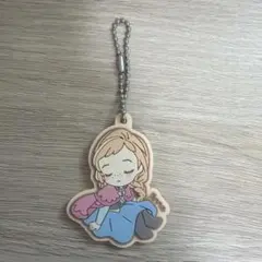 アナと雪の女王 アナ ラバーキーホルダー