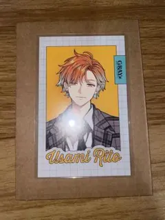 にじさんじ GRAY×ACCENT チェキ風カード 宇佐美リト