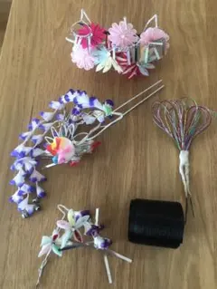 髪飾り10点セット七五三、成人